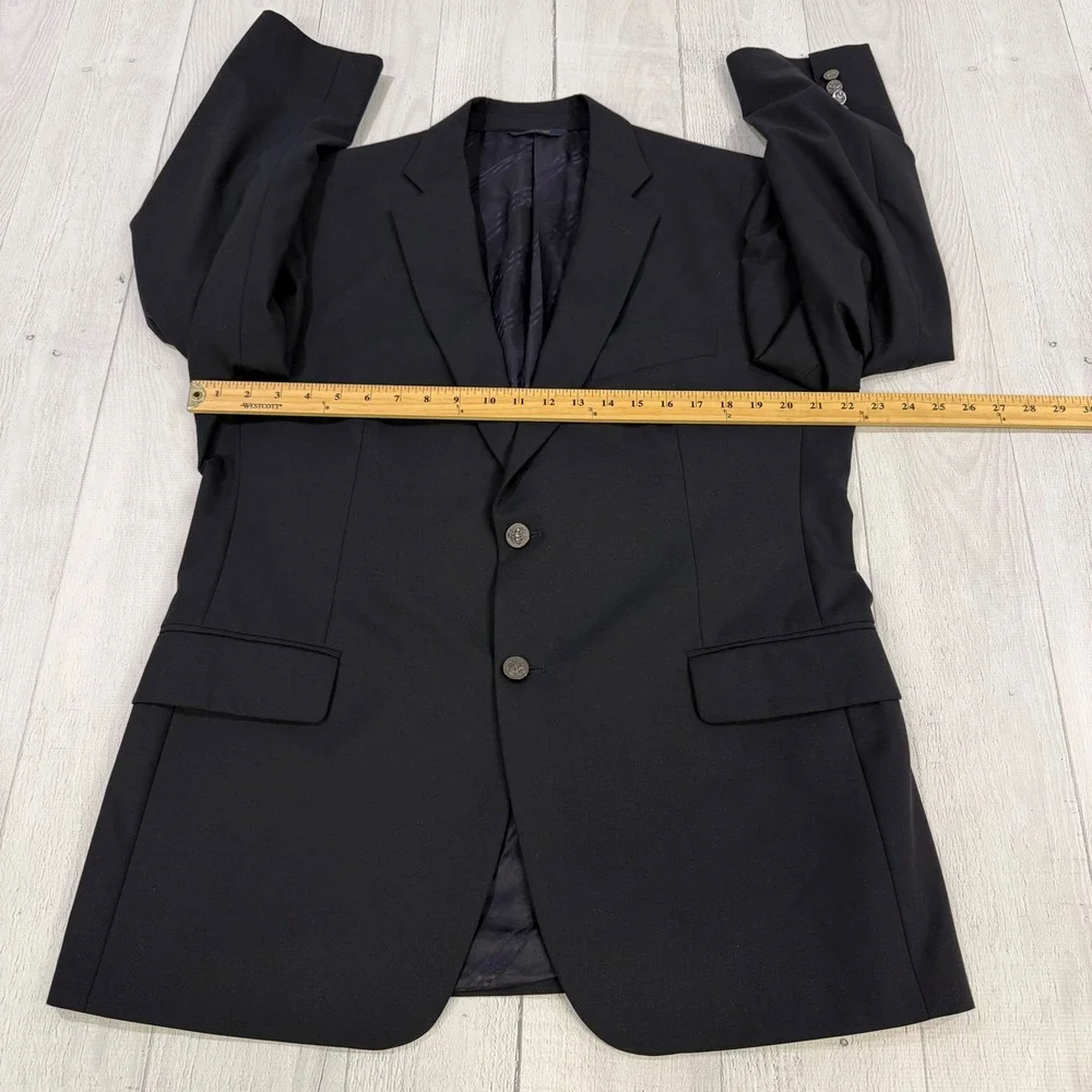 Brooks Brothers 1818 Madison Blazer 43R Loro Piana Wool Navy Blue Made in‎ Italy
